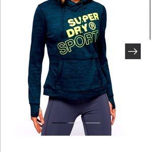 NWOT superdry sport hoodie
